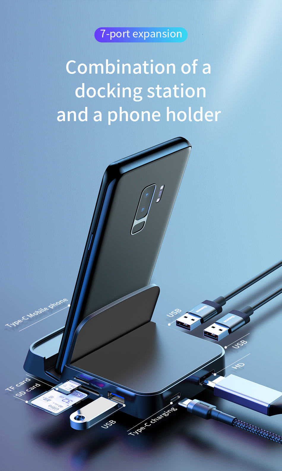 ConnectPro X: Type-C Smart HUB Docking Station & HDMI Converter