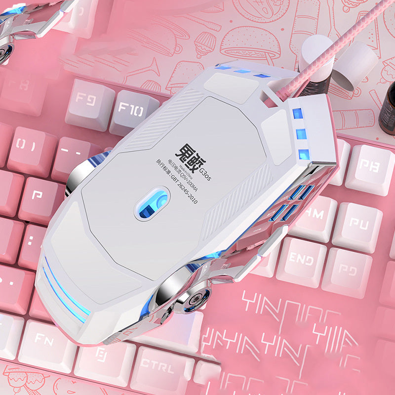 PhantomGlide™ Light-Emitting Gaming Mouse – Precision, Performance, and Power