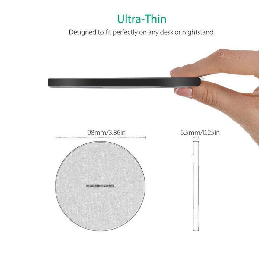 ChargeDisc™ 15W Ultra-Thin Wireless Fast Charger