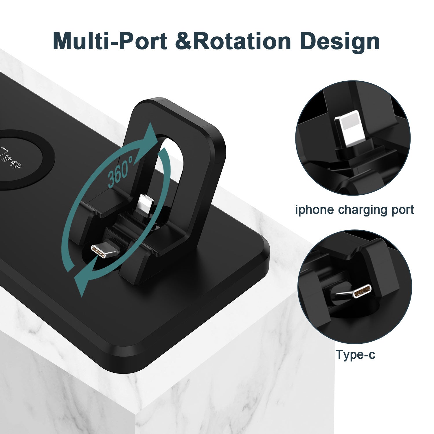 PowerHub 6-in-1 Wireless Charger