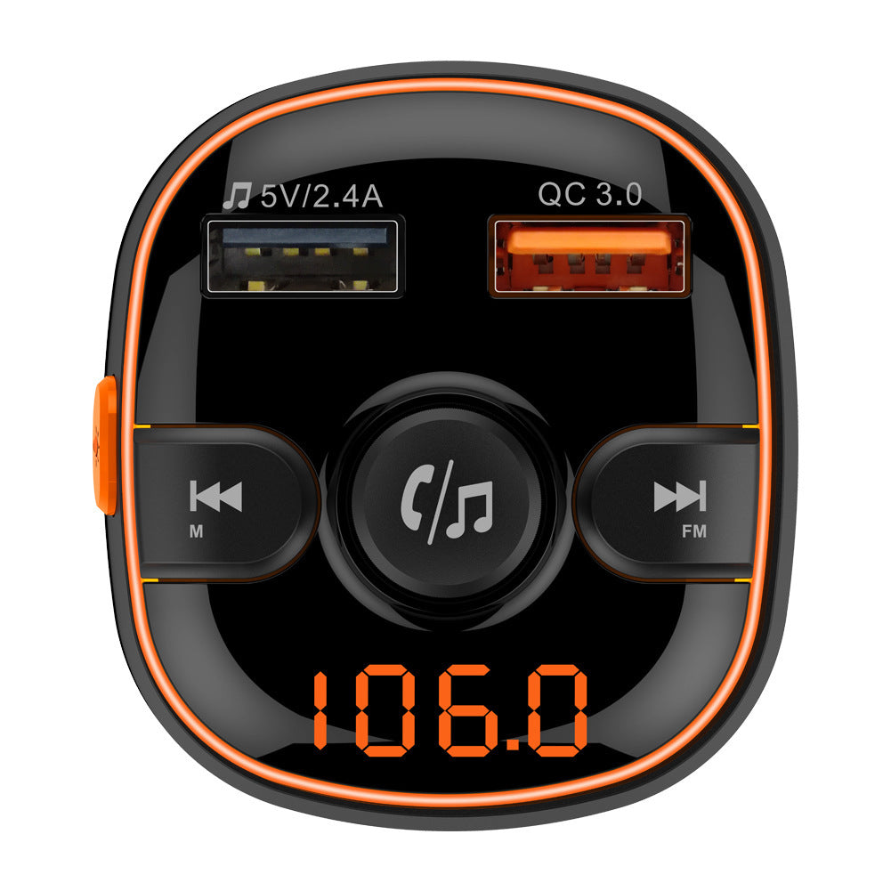 X8 Multifunction Wireless Car MP3 Player – Bluetooth FM Transmitter & Dual USB Charger