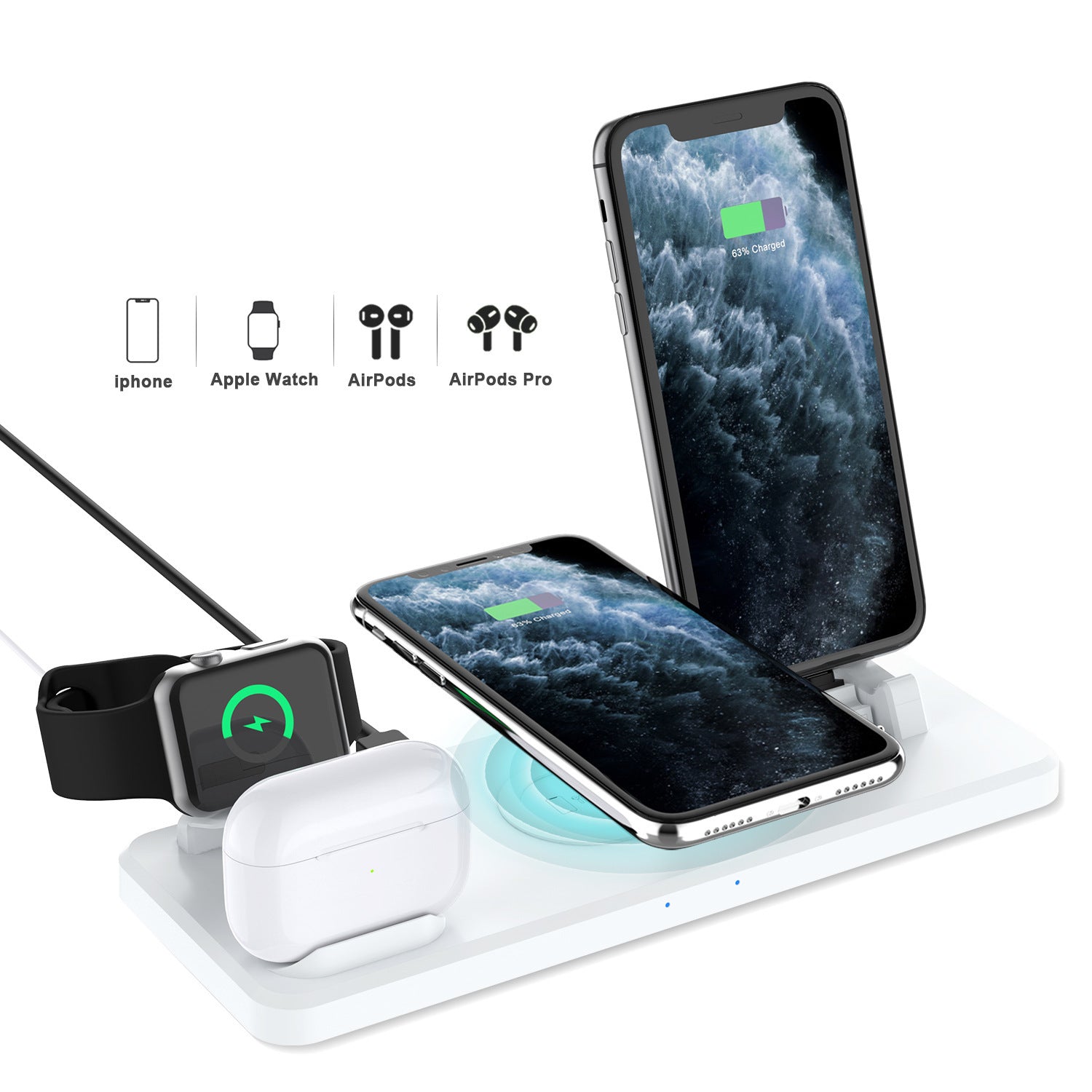 PowerHub 6-in-1 Wireless Charger