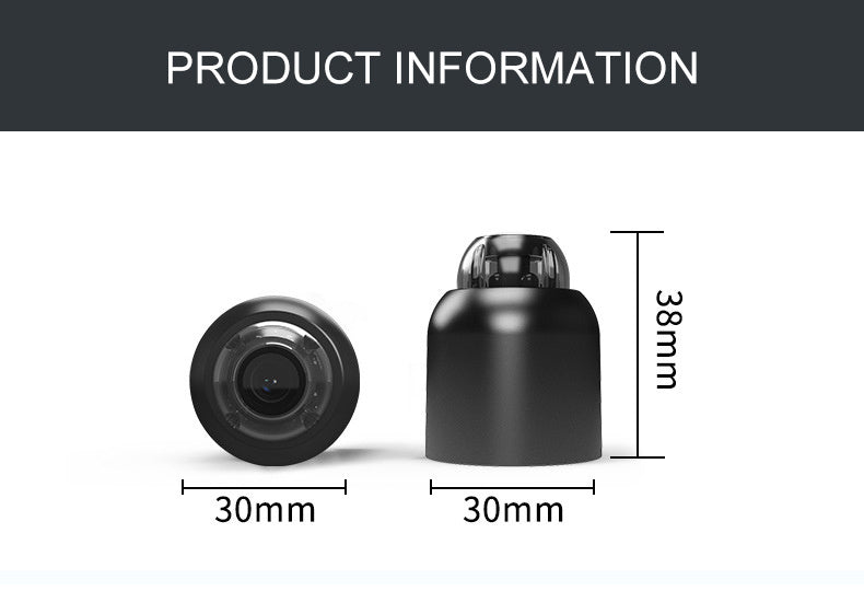 VisionGuard 1080P HD Night Vision WiFi Surveillance Camera - Smart Remote Home Security Monitor