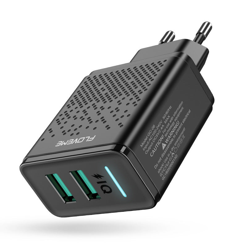 Fromi DuoCharge EU – Dual Port USB Charger with EU Standard