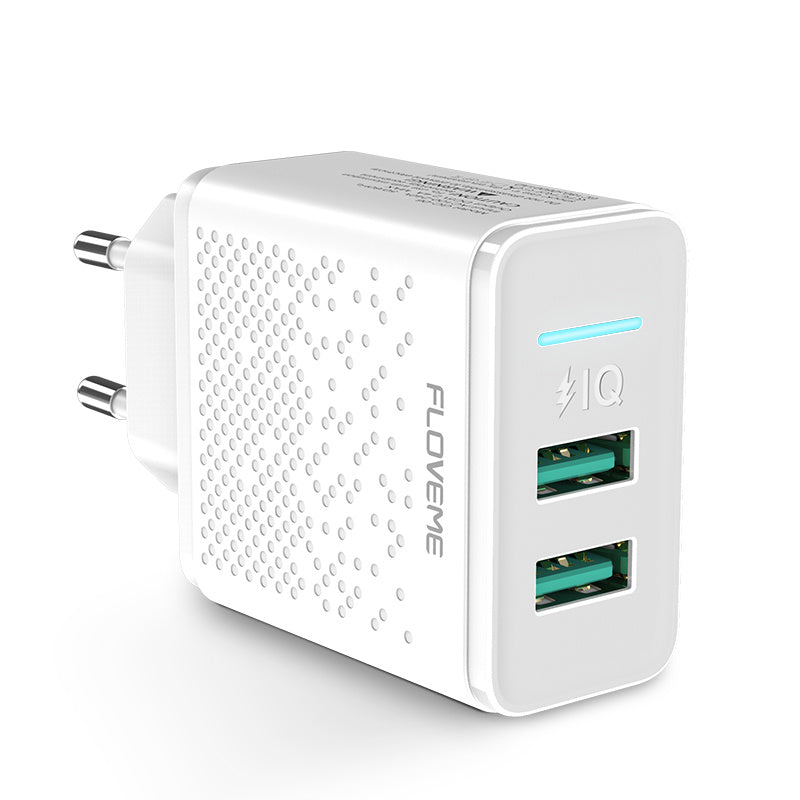 Fromi DuoCharge EU – Dual Port USB Charger with EU Standard