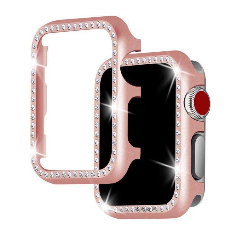 GleamGuard™ — Diamond-Studded Protective Case for Apple Watch