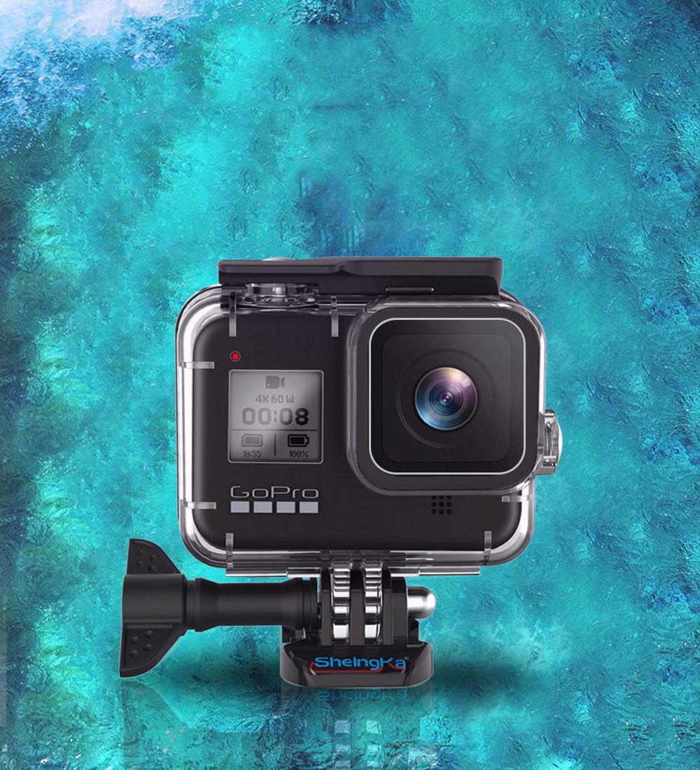 AquaShield Pro Waterproof Case for GoPro Hero 8 & 9 Black