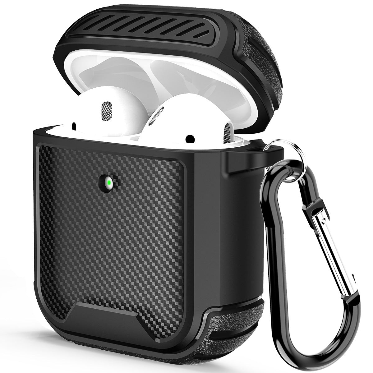 CarbonGuard Premium Case for Apple AirPods Pro – Carbon Fiber Edition