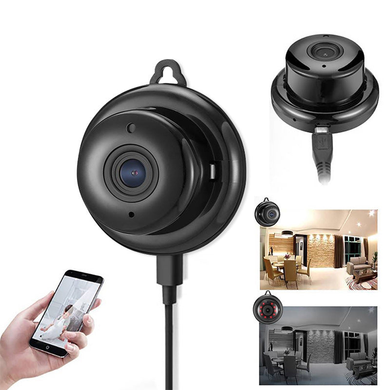 HomeGuard 1080P Wi-Fi Security Camera – Compact, Smart Surveillance with Night Vision