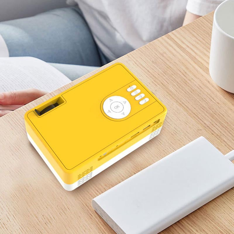 VisionBox X1: Smart Portable HD Projector - Your Screenless Home Theater