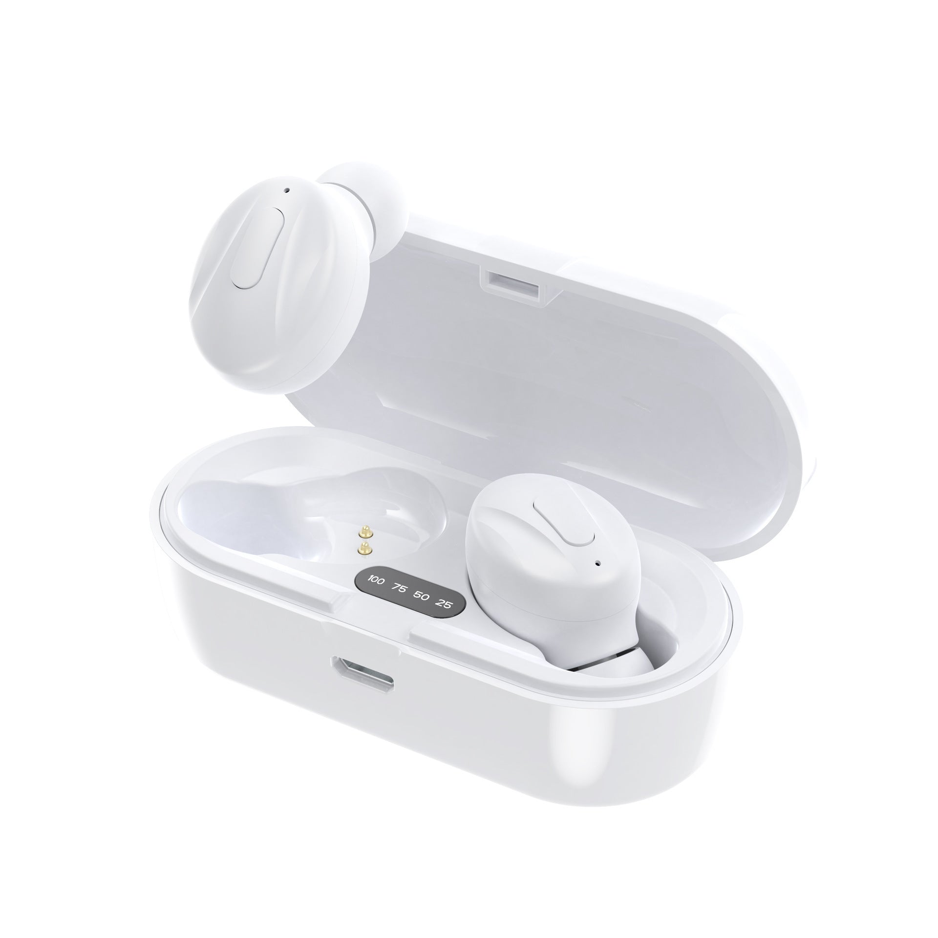 EchoBeats LED Digital Display In-Ear Bluetooth Earphones