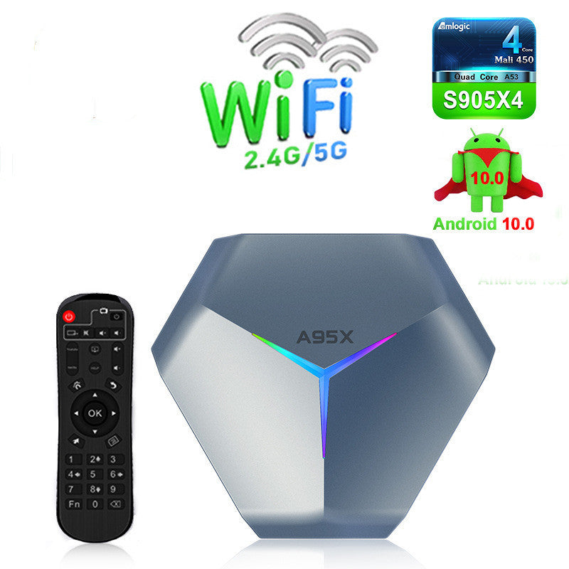 UltraStream 8K Network Player TV Set-Top Box – Dual-Band Wi-Fi, Next-Gen Streaming & Entertainment Hub