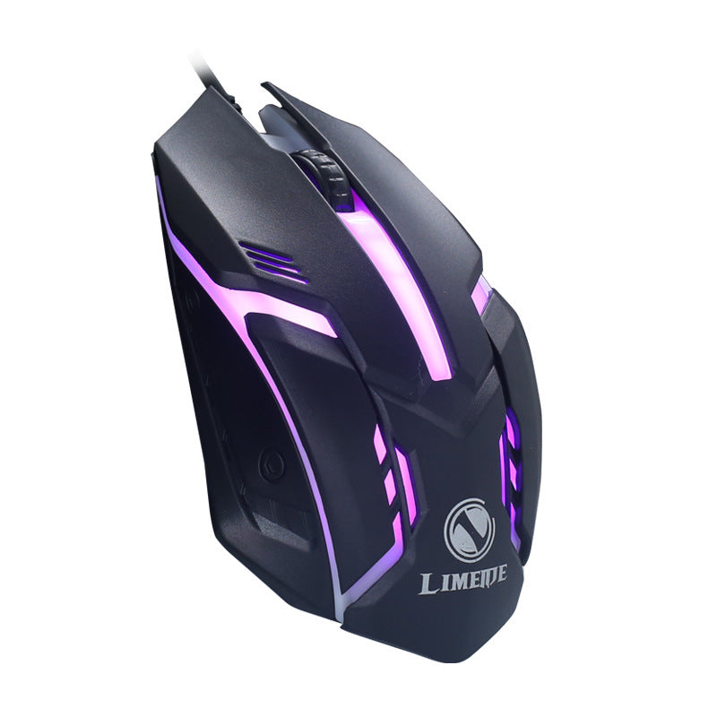 GlowTrack™ Spectrum: Colorful Wired Gaming Mouse
