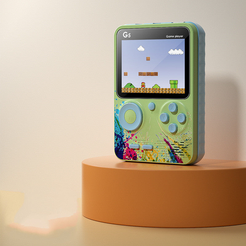 Macaron Mini Arcade: Handheld Contra Game Console