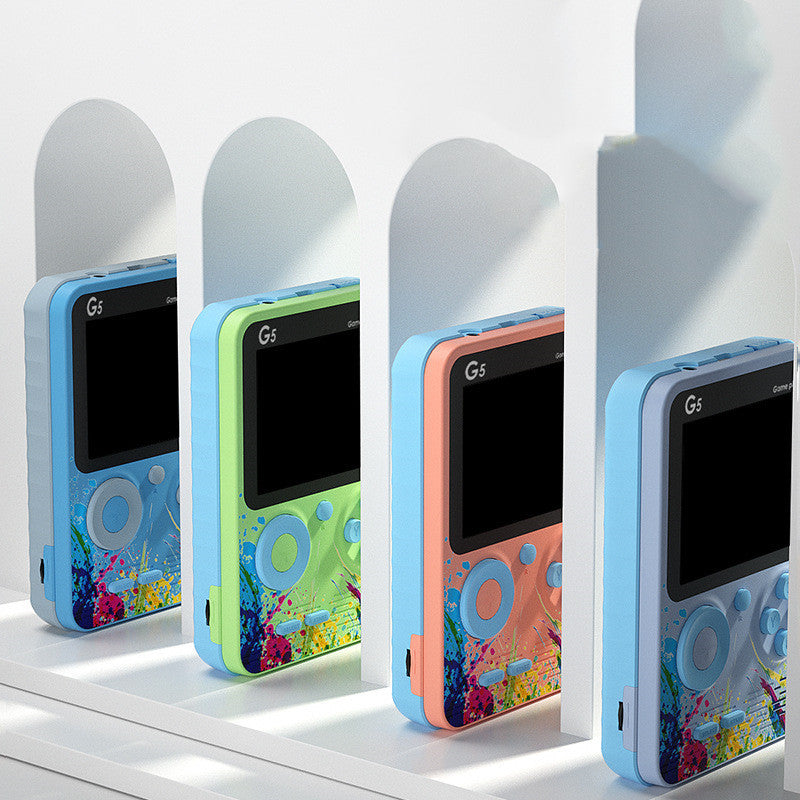 Macaron Mini Arcade: Handheld Contra Game Console
