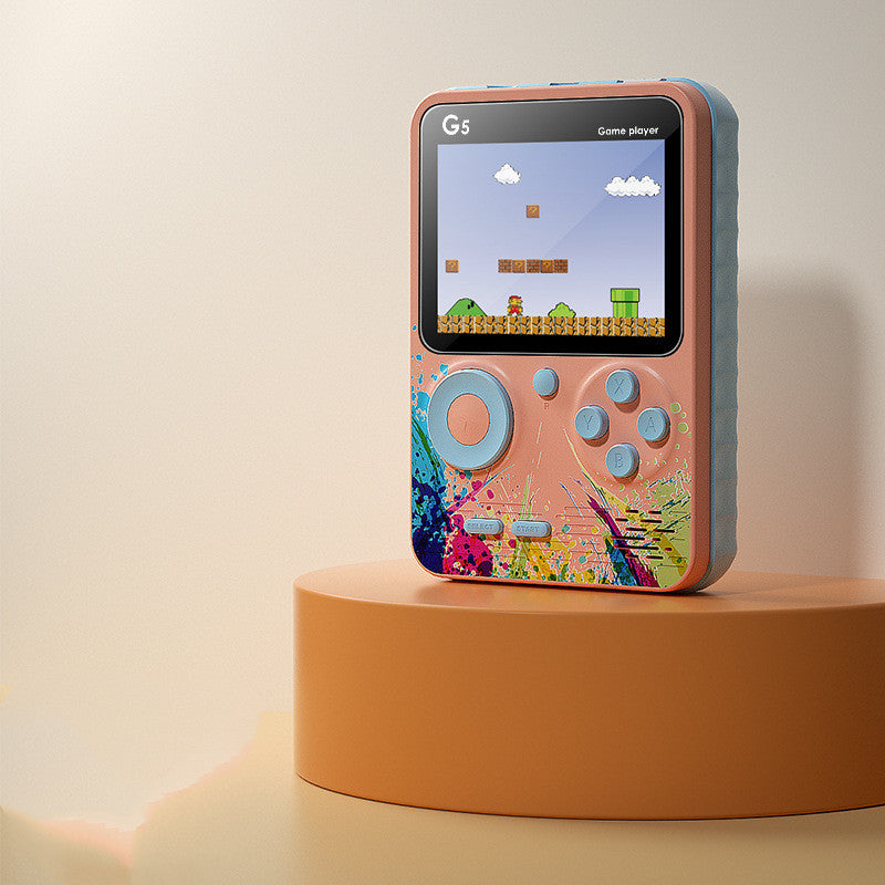 Macaron Mini Arcade: Handheld Contra Game Console