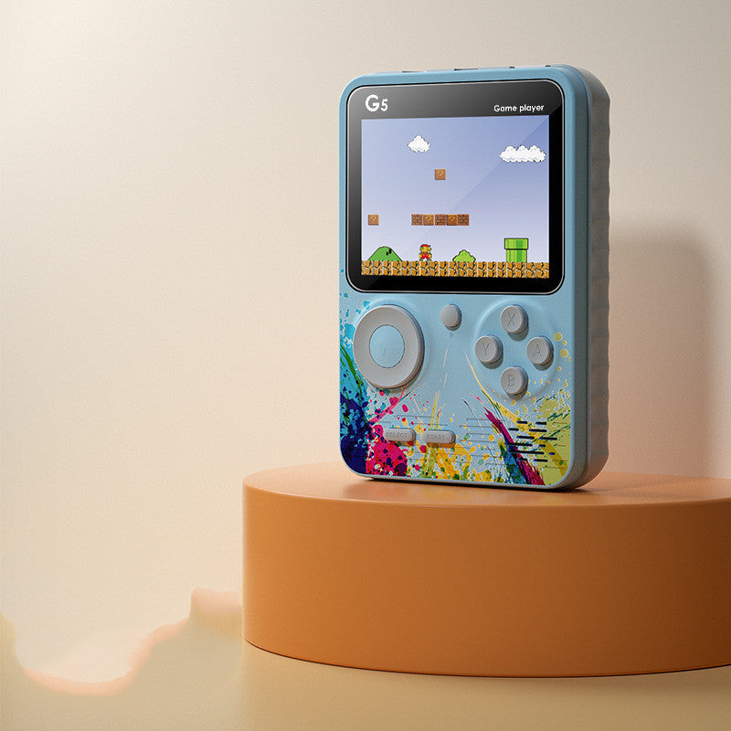 Macaron Mini Arcade: Handheld Contra Game Console