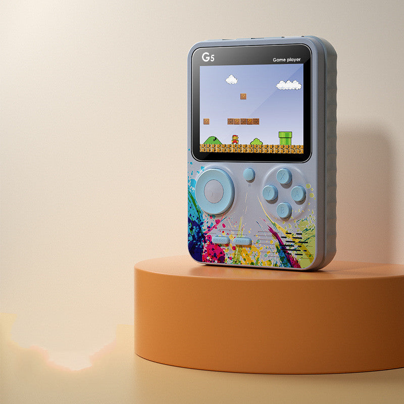 Macaron Mini Arcade: Handheld Contra Game Console