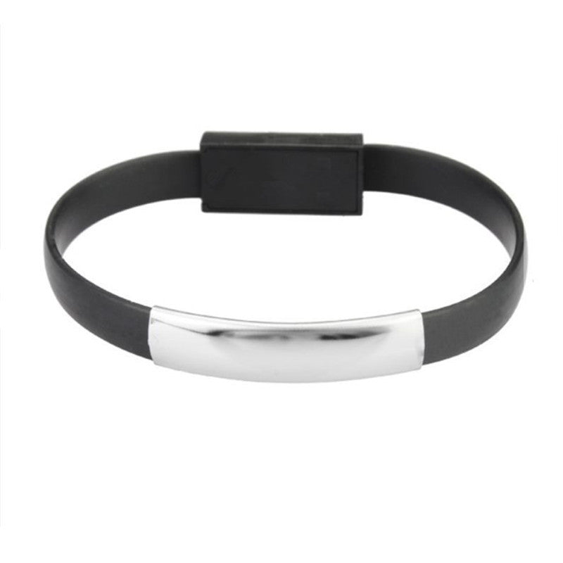 ChargeBand USB Silicone Bracelet Cable - Compact & Stylish Charging Solution