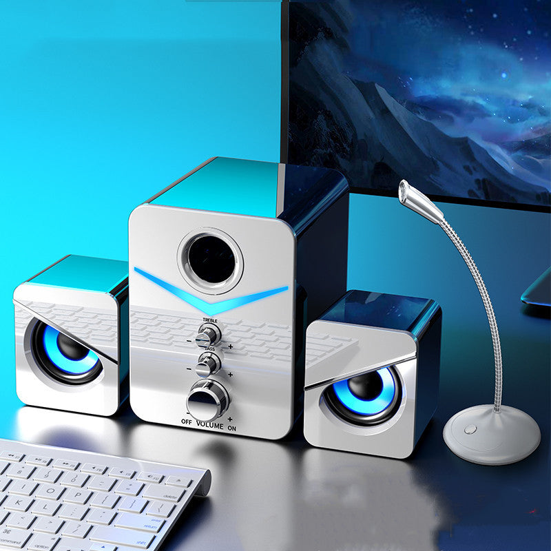 EchoMini™ Universal Compact Speaker – Clear, Powerful Sound for Your Computer, Home, or Notebook