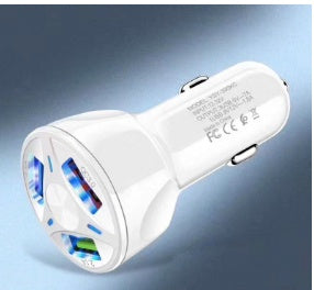 TurboCharge 3X USB Car Charger - Quick Charge 3.0 & Multi-Port Power Hub