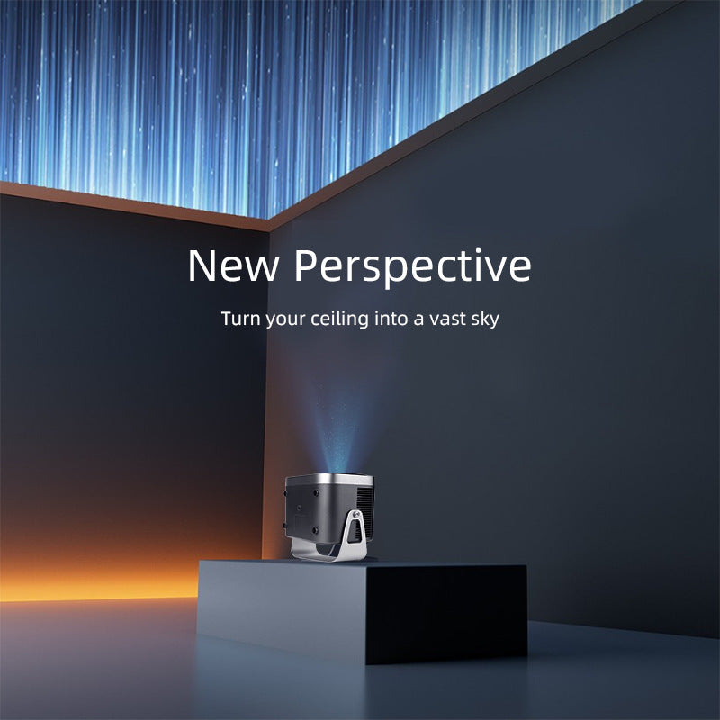 LumaVista Pro – Home HD Portable Projector with Adjustable Bracket