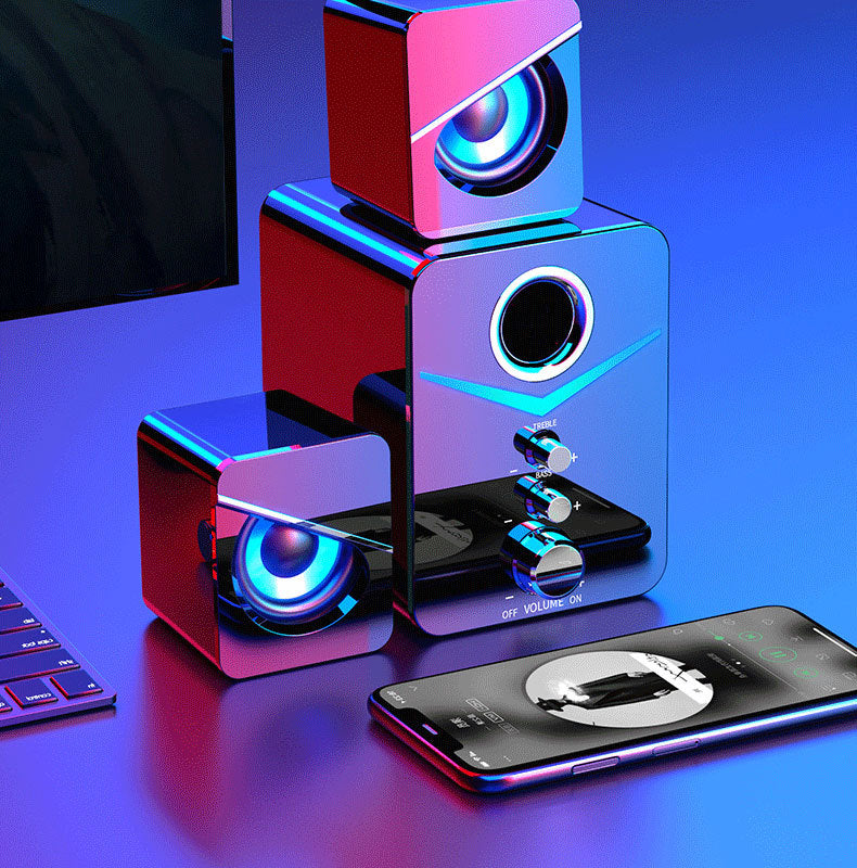 EchoMini™ Universal Compact Speaker – Clear, Powerful Sound for Your Computer, Home, or Notebook