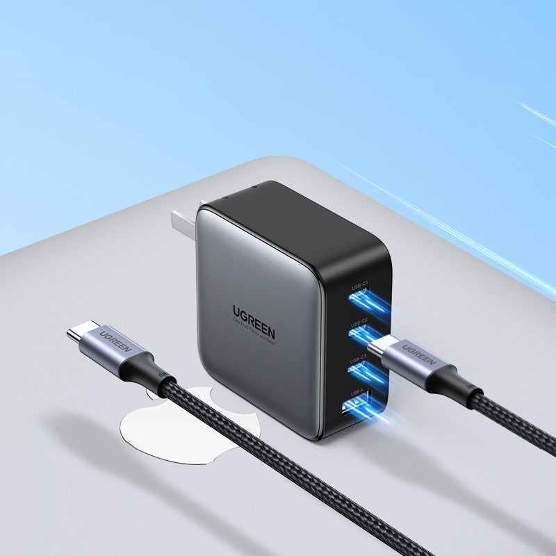 PowerX™ 100 — 100W Gallium Nitride Multi-Port PD Quick-Charge Plug