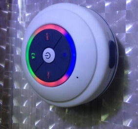 SplashBeat™ Mini Waterproof LED Speaker
