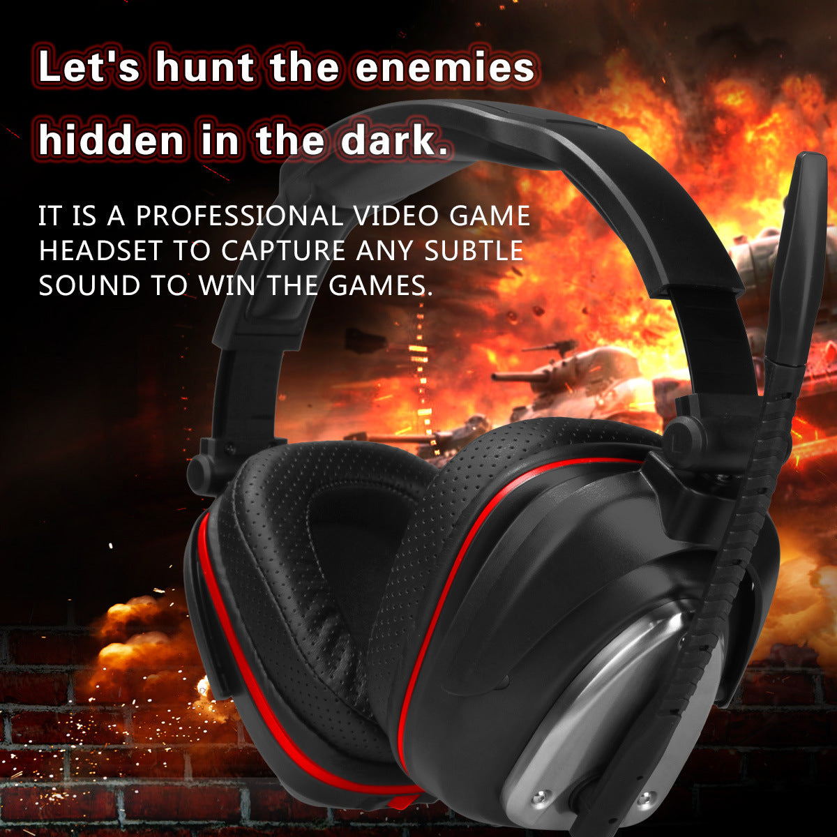 HUHD Wireless Gaming Headset – Immersive Sound, Lag-Free Connection, and Comfort for Pro Gamers