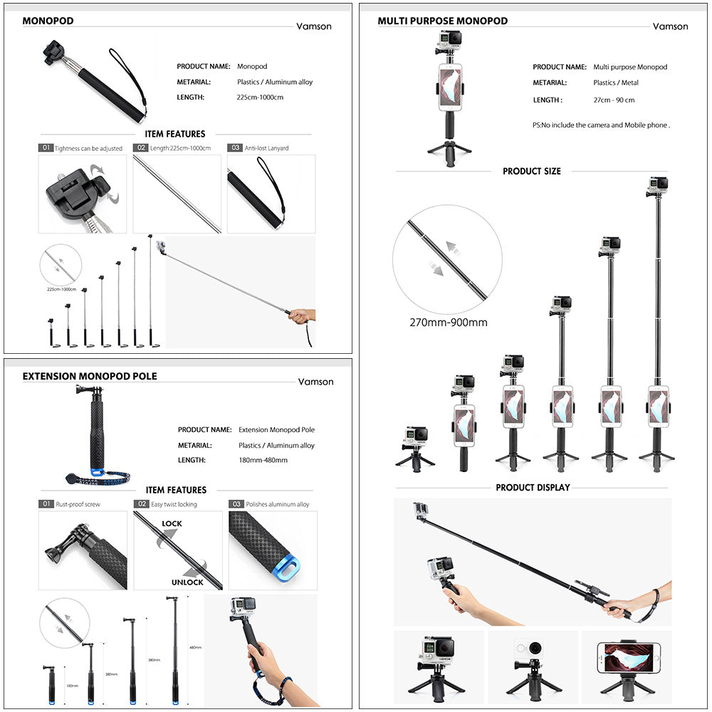 Vanguard ProKit™: The Ultimate Action Camera Accessory Collection