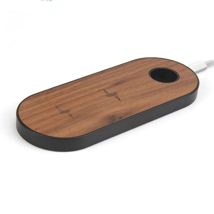 Veridion Luxe: The Wooden Essence Wireless Charger