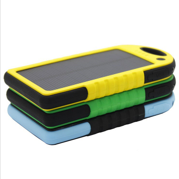 SunCharge Duo – Solar Power Bank & Dual Battery Charger
