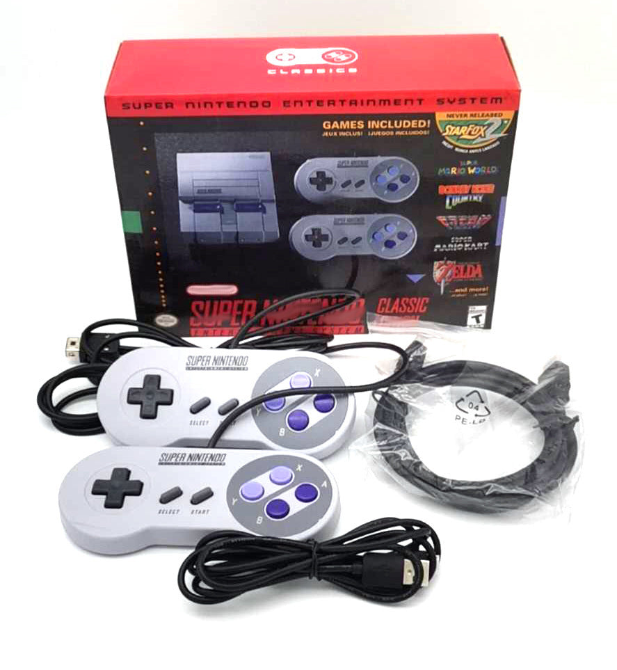 RetroBlast™ - 16-bit SNES Mini Game Console Replica