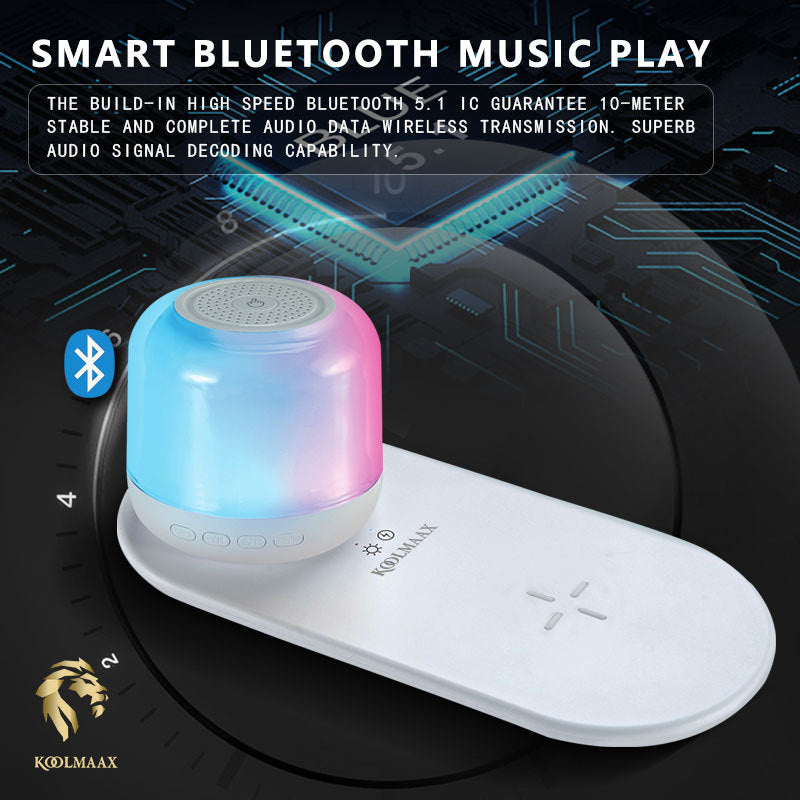 Koolmaax™ 3-in-1 Night Light Charger Bedside Lamp