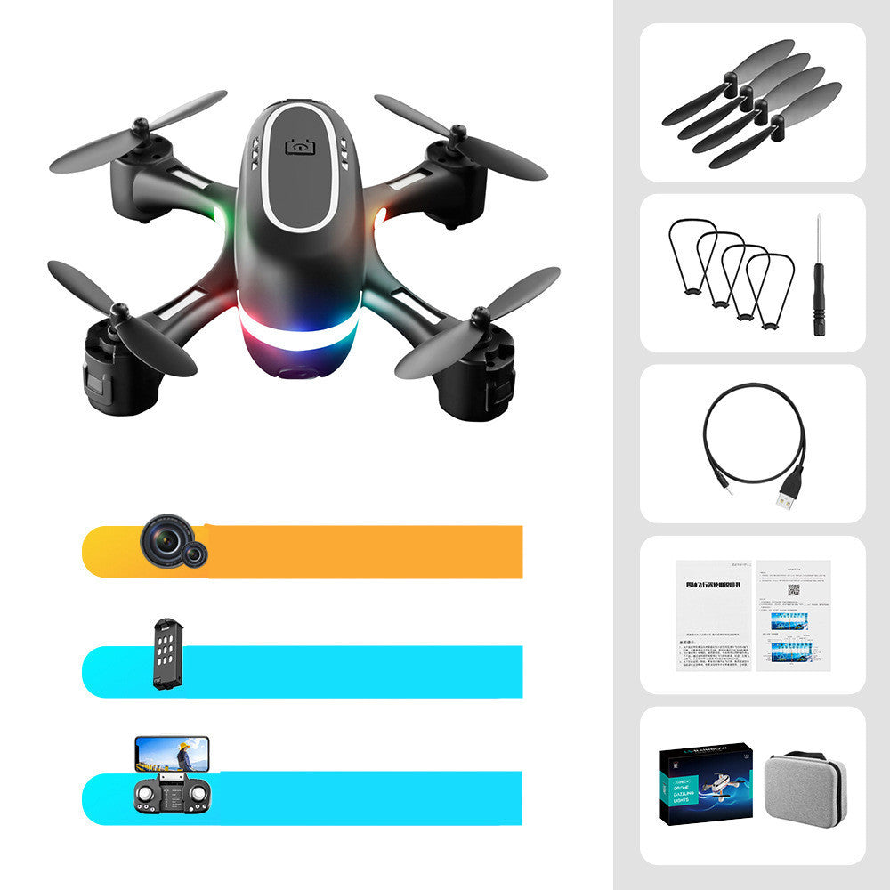 SkyGlow Mini – LED Remote Control Aerial Photography Drone