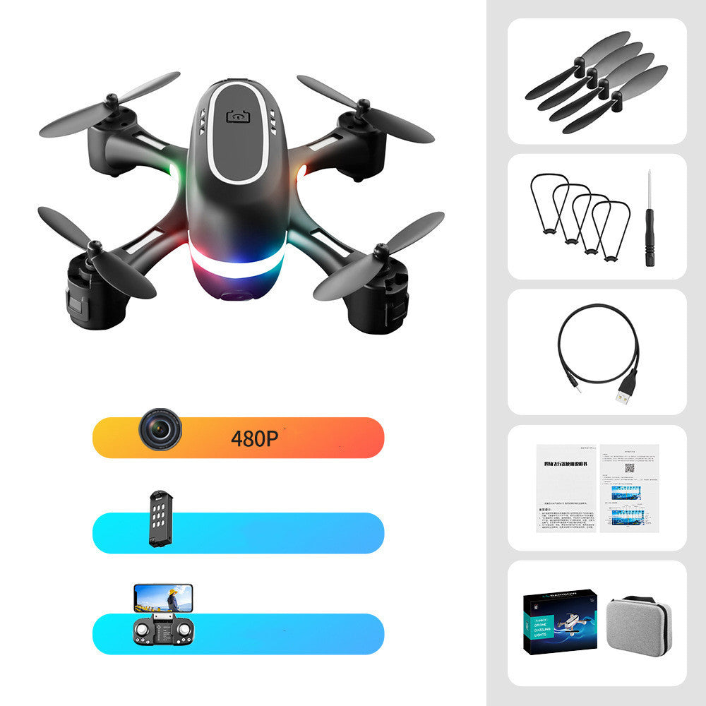 SkyGlow Mini – LED Remote Control Aerial Photography Drone