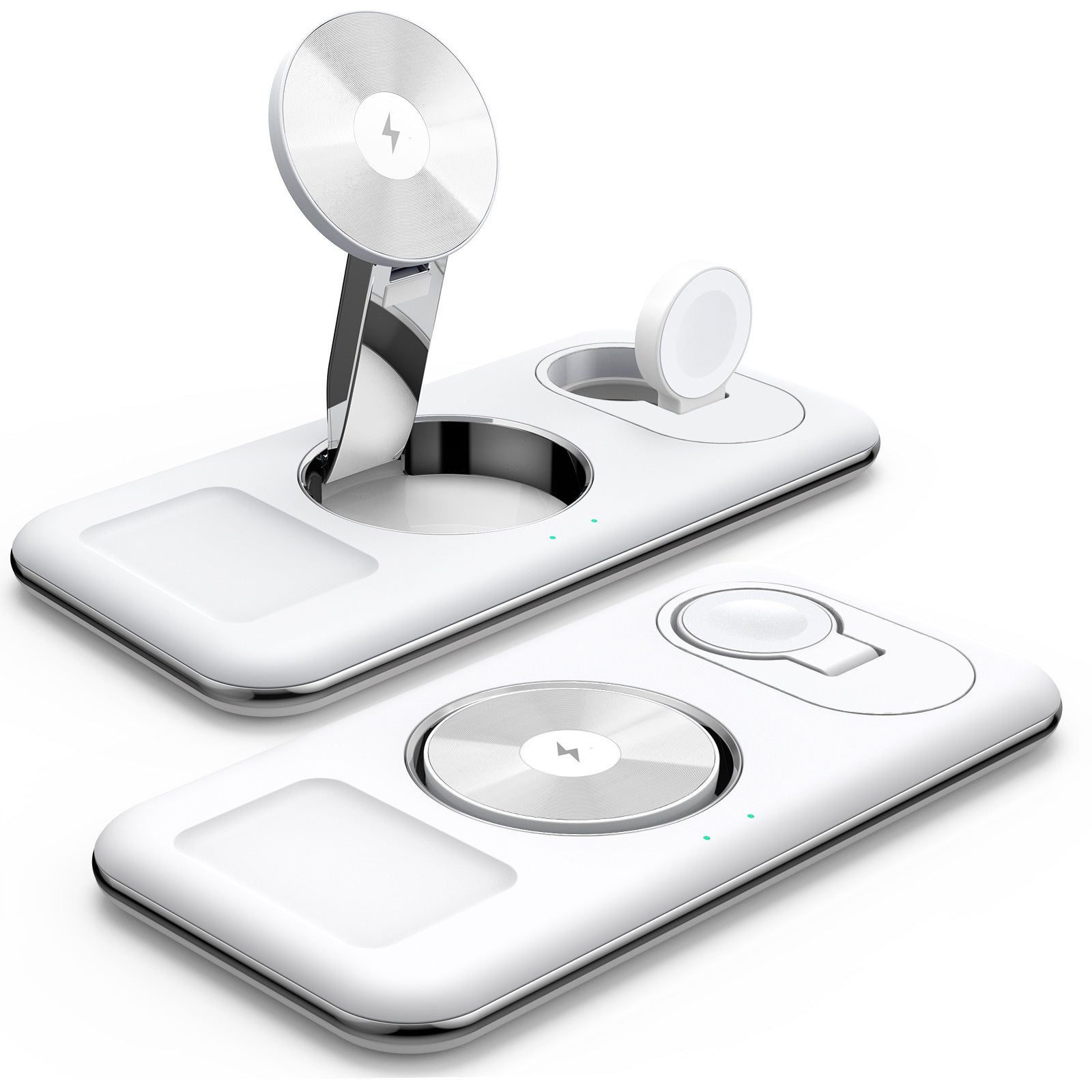 MagCharge Fold – Folding Magnetic Wireless Charger & Desktop Stand
