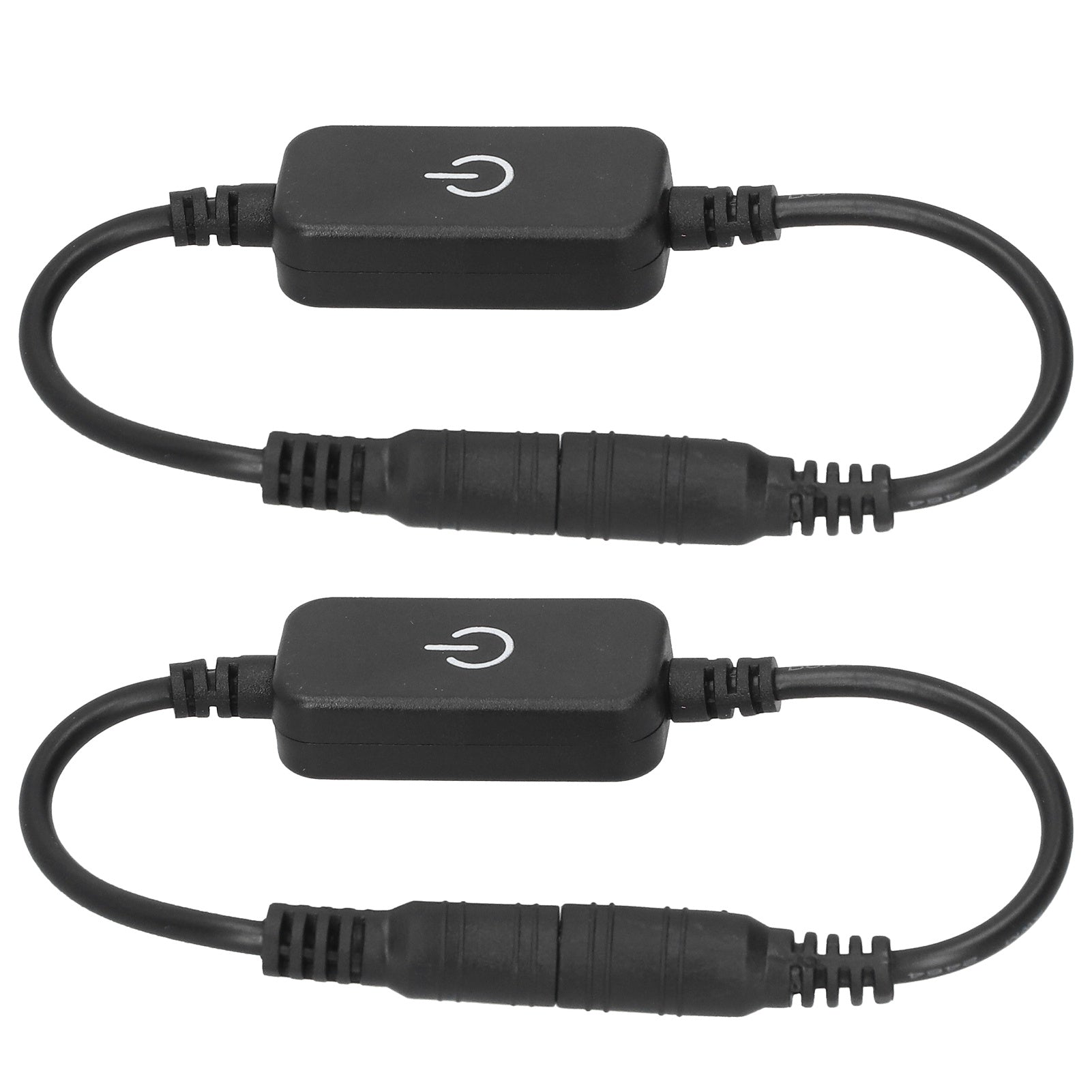 2pcs LED Strip Touch Dimmer Dimming On Off Switch Controller for DC 5V‑24V Single Color Strip Light