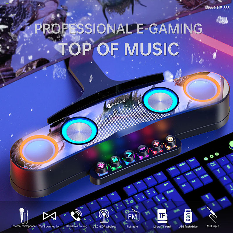 GlareBlast™ RGB Gaming Speaker