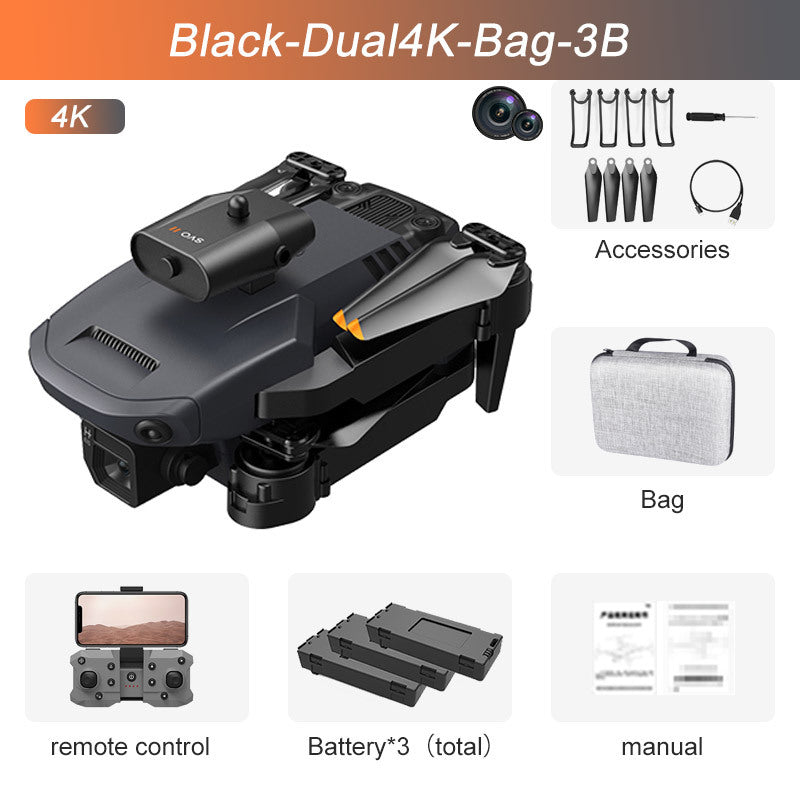 AeroVision 4K Pro — Smart Obstacle-Avoidance Aerial Drone