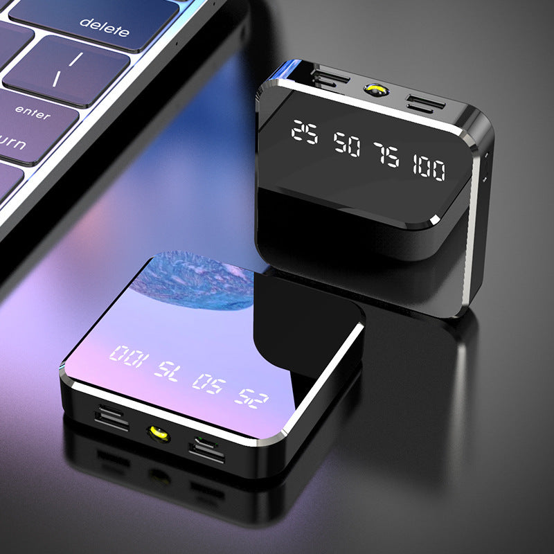 MirrorCharge Mini – Compact Full Mirror Power Bank