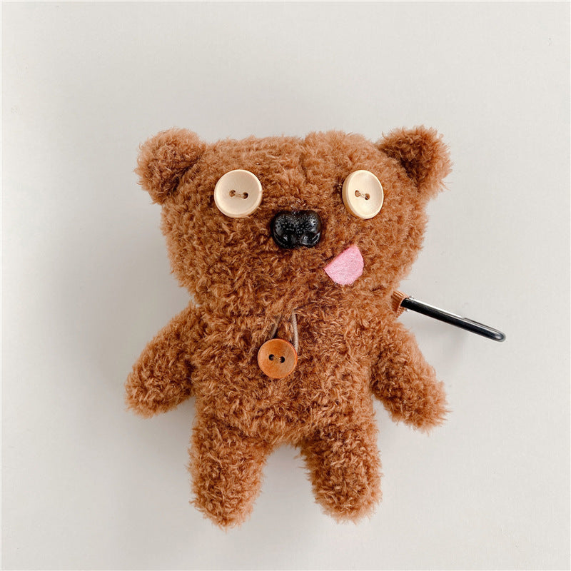 CuddleBear™ Plush Button Earphone Protective Case