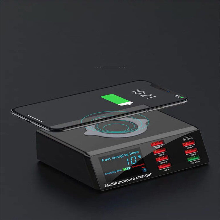 The "Virelux LuxeCharge™" Multi-Interface Wireless Charger