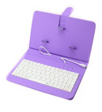 SlimPad™ Ultra-Thin Leather Bluetooth Keyboard Case for Mobile Phones – Elegance Meets Functionality