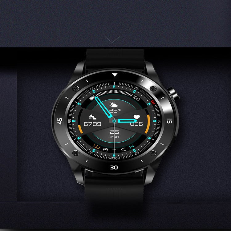 AquaStride Waterproof Pedometer Watch – Fitness Tracker with Seamless Apple Compatibility
