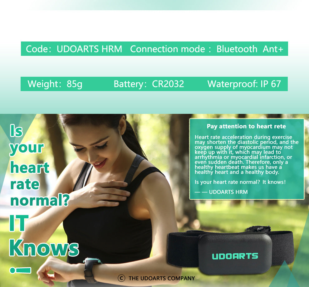 CardioLux™ Smart Heart Rate Strap