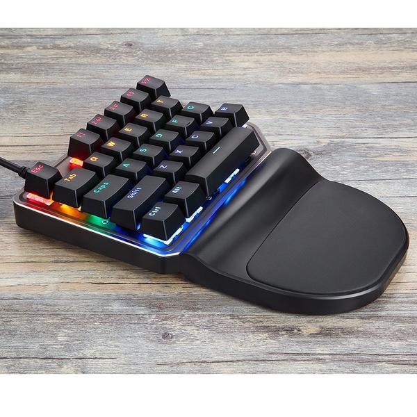 Motospeed™ Single-Handed Mechanical Gaming Keyboard – Precision, Speed, and Comfort in One Compact Design