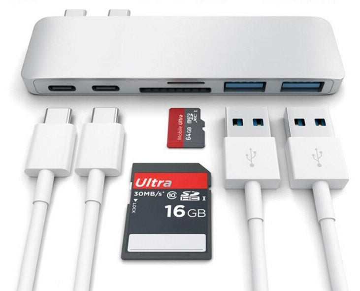 The PowerLink USB-C Hub & Card Reader Adapter