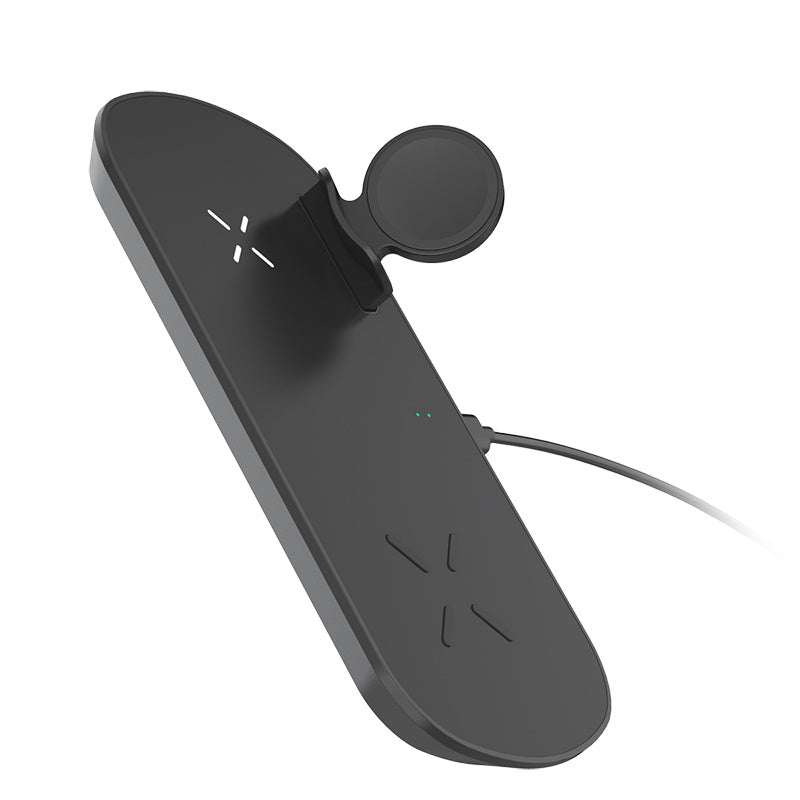 TriCharge Elite – 3-in-1 Wireless Charging Station